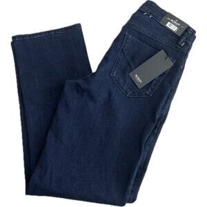 Hudson mid-rise straight jeans new